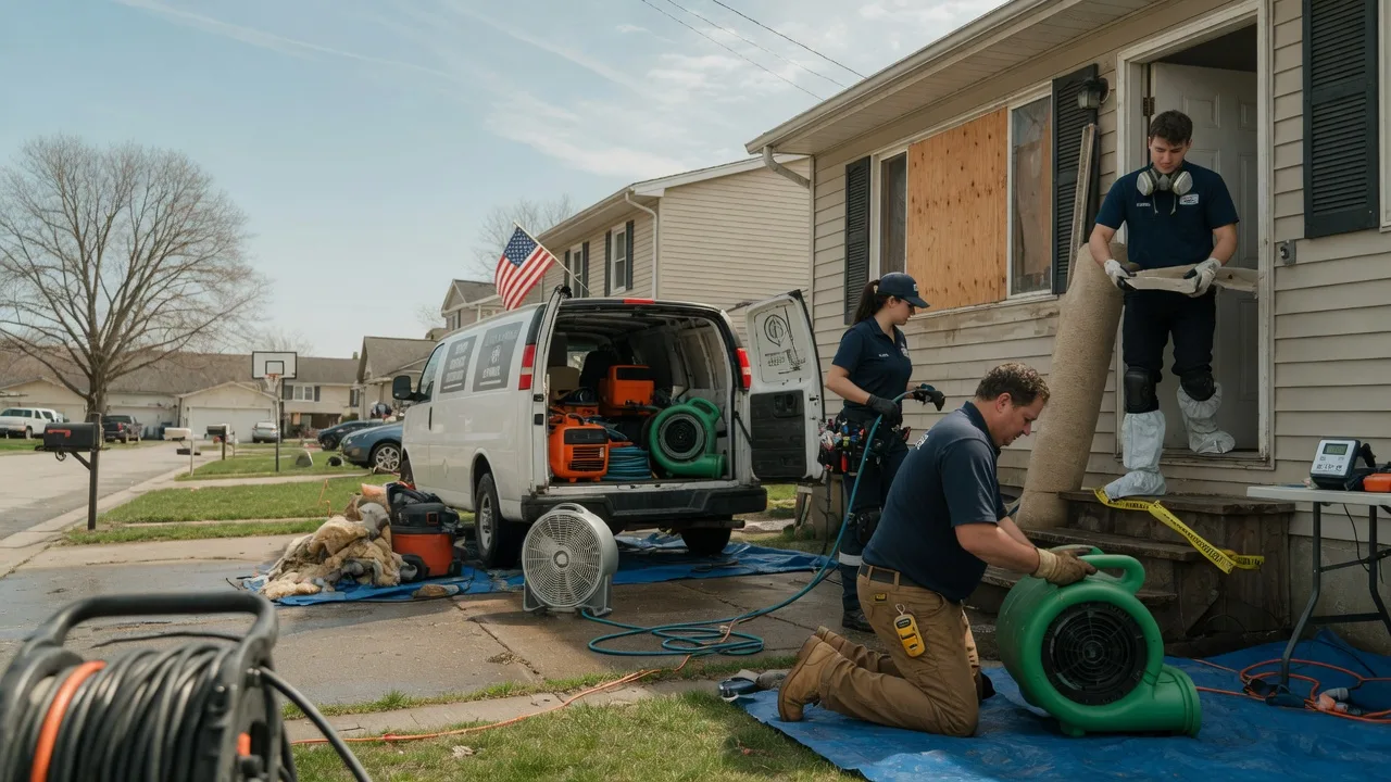 Water Damage Restoration in Kingston, WI near me